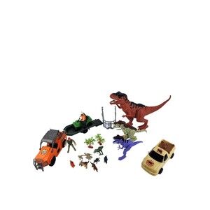Chap Mei Animal Planet Dinosaur, Vehicles & Figure Lot